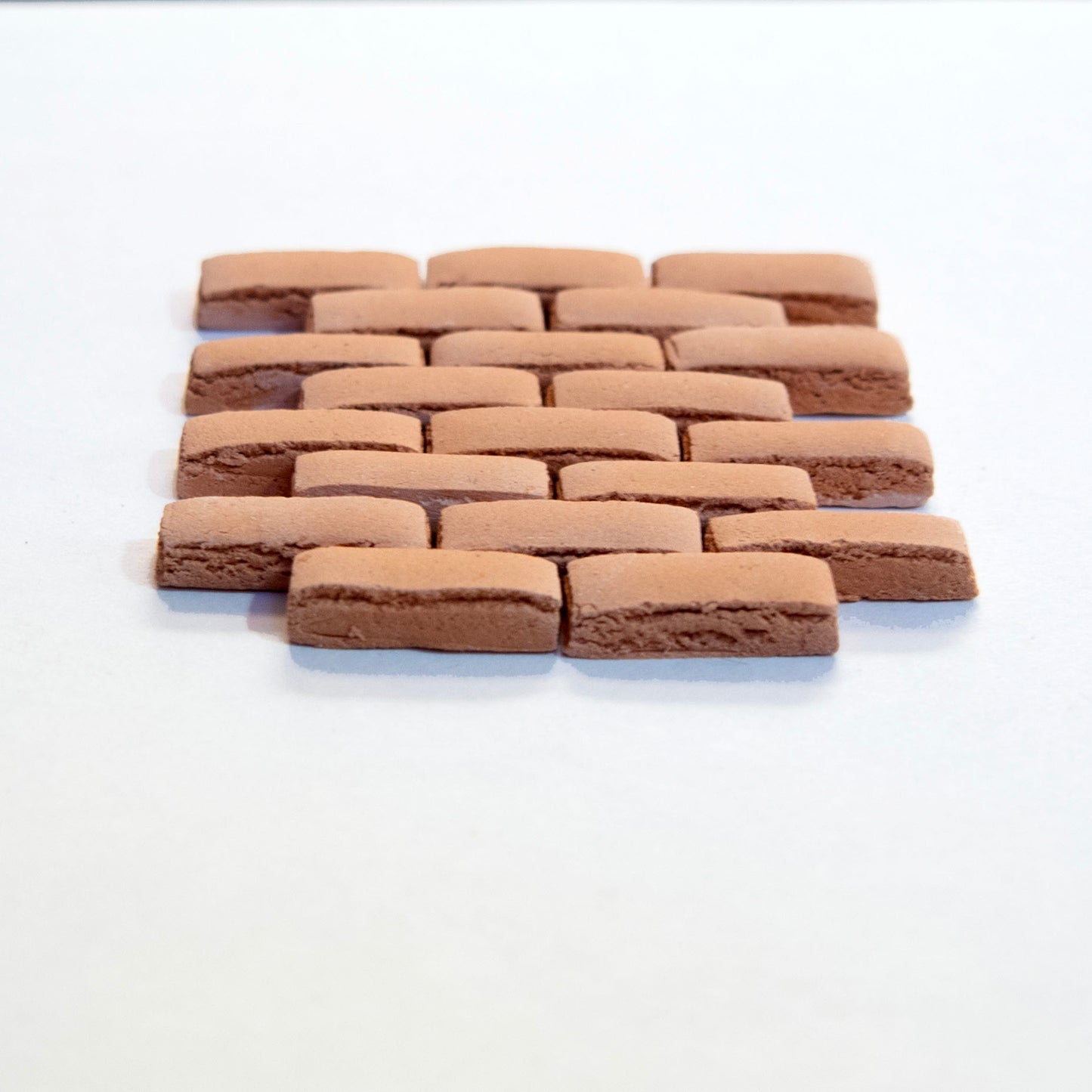1:12 scale Burnt Sienna Brick