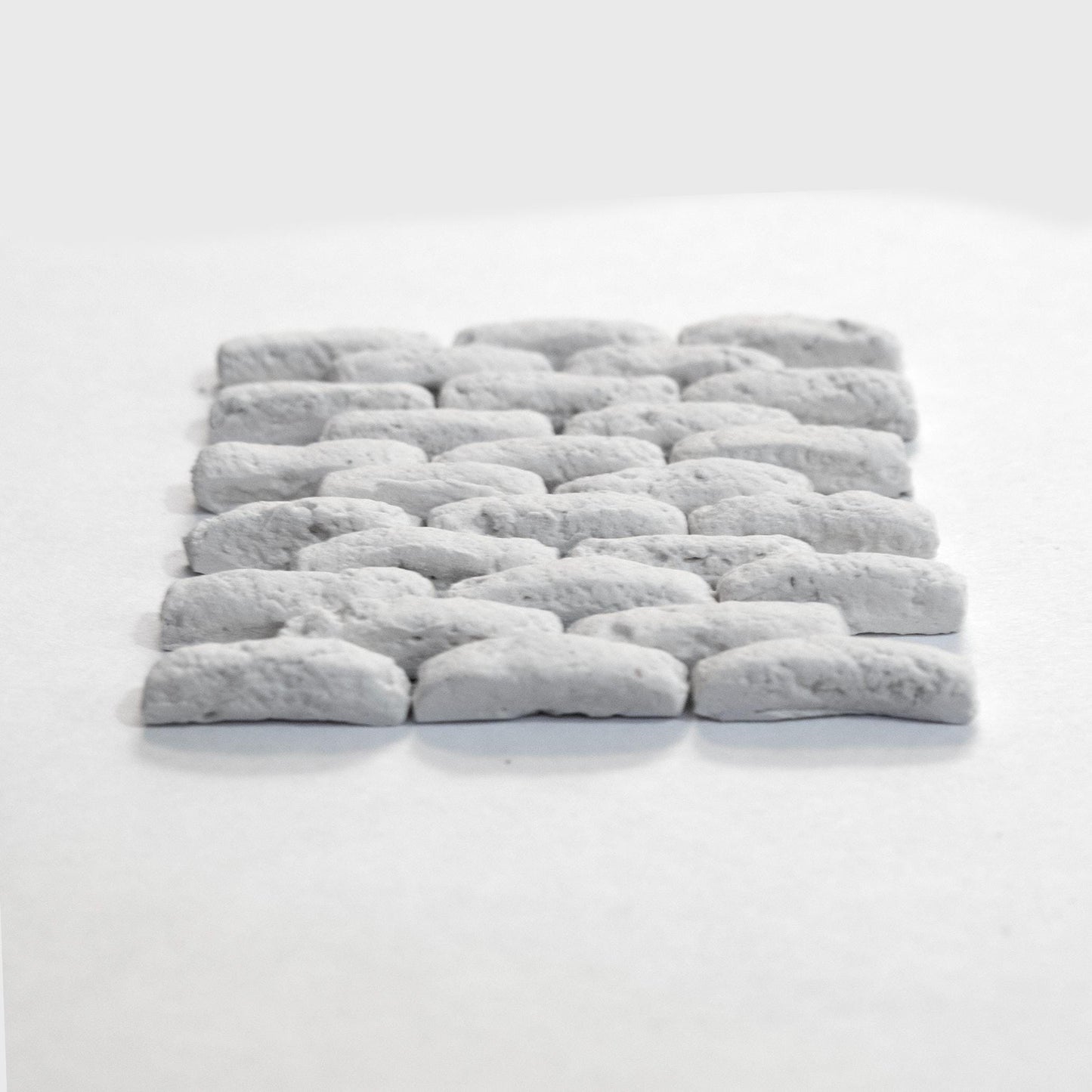 1:12 Scale White Rustic  Bricks